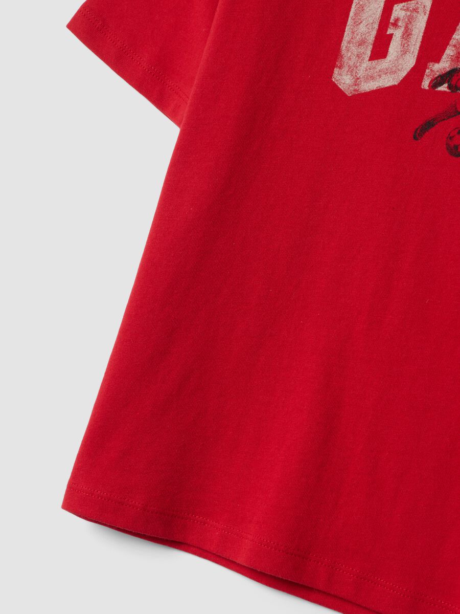 T-shirt con logo GAP in puro cotone_3