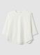 White regular fit stretch cotton-blend T-shirt_4
