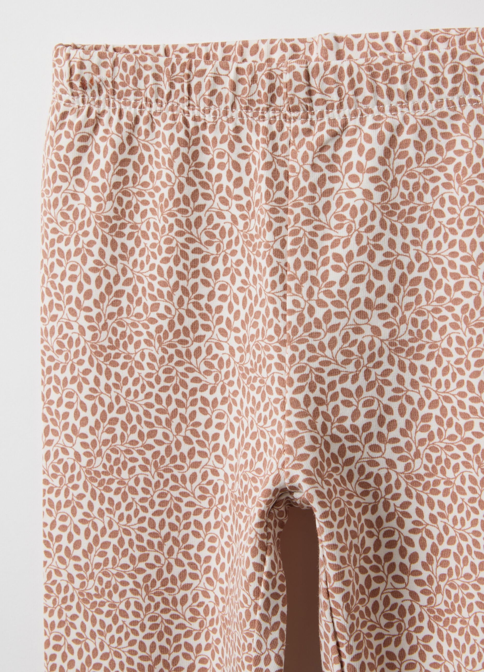 Slim fit multicolour stretchy cotton leggings for girls