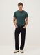 Green Pure Cotton T-shirt with Regular Fit_0