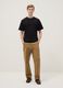 Relaxed Fit Black Pure Cotton Short Sleeve T-Shirt_0