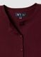 Red viscose-blend cardigan with buttons, regular fit_2