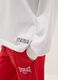White long sleeve cotton blend regular fit top with logo_3