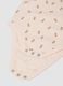 3-pack of multicolour organic cotton bodysuits with print for baby girl_3