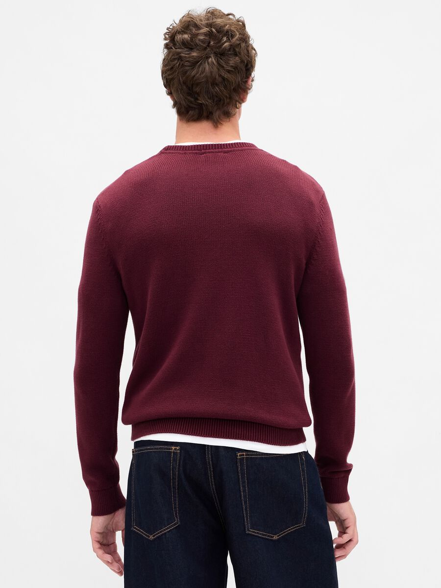 Red cotton jumper_2