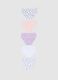Multipack of multicolour pure cotton regular fit panties for girls_1