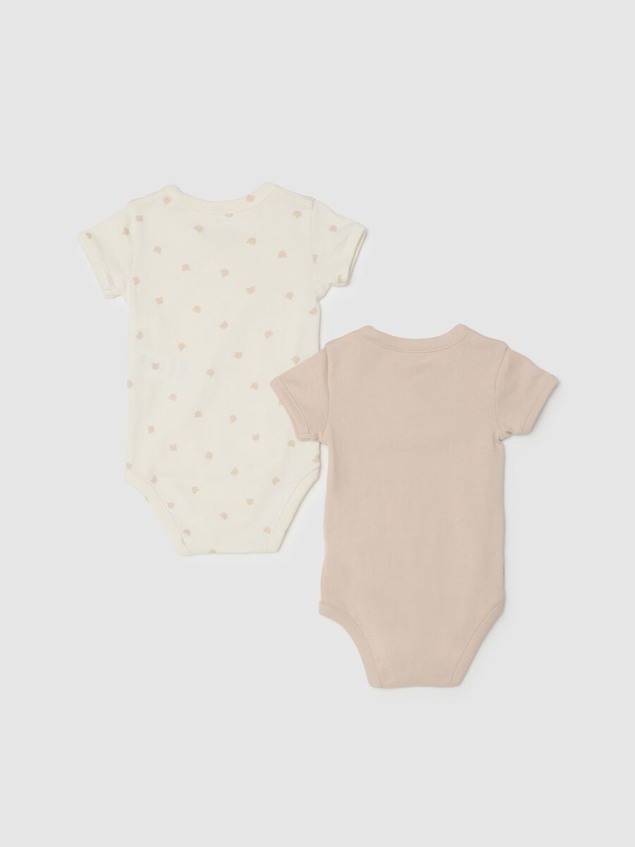Bipack body in puro cotone multicolor per neonati_1