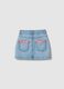 Pure Cotton Mini Skirt with Colourful Embroideries_1