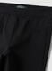 Girls&rsquo; black slim-fit stretch organic cotton treggings_2