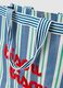 Multicolour striped shopper bag with embroidered inscription_2