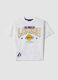 White short-sleeved pure cotton T-shirt_0