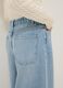 Jeans in pure blue denim cotton wide leg_3