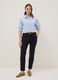Sky-blue pure cotton slim-fit shirt_2