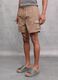 Mocha Cargo Swim Shorts_1