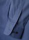 Blue stretch cotton shirt with micro checks, slim fit_5