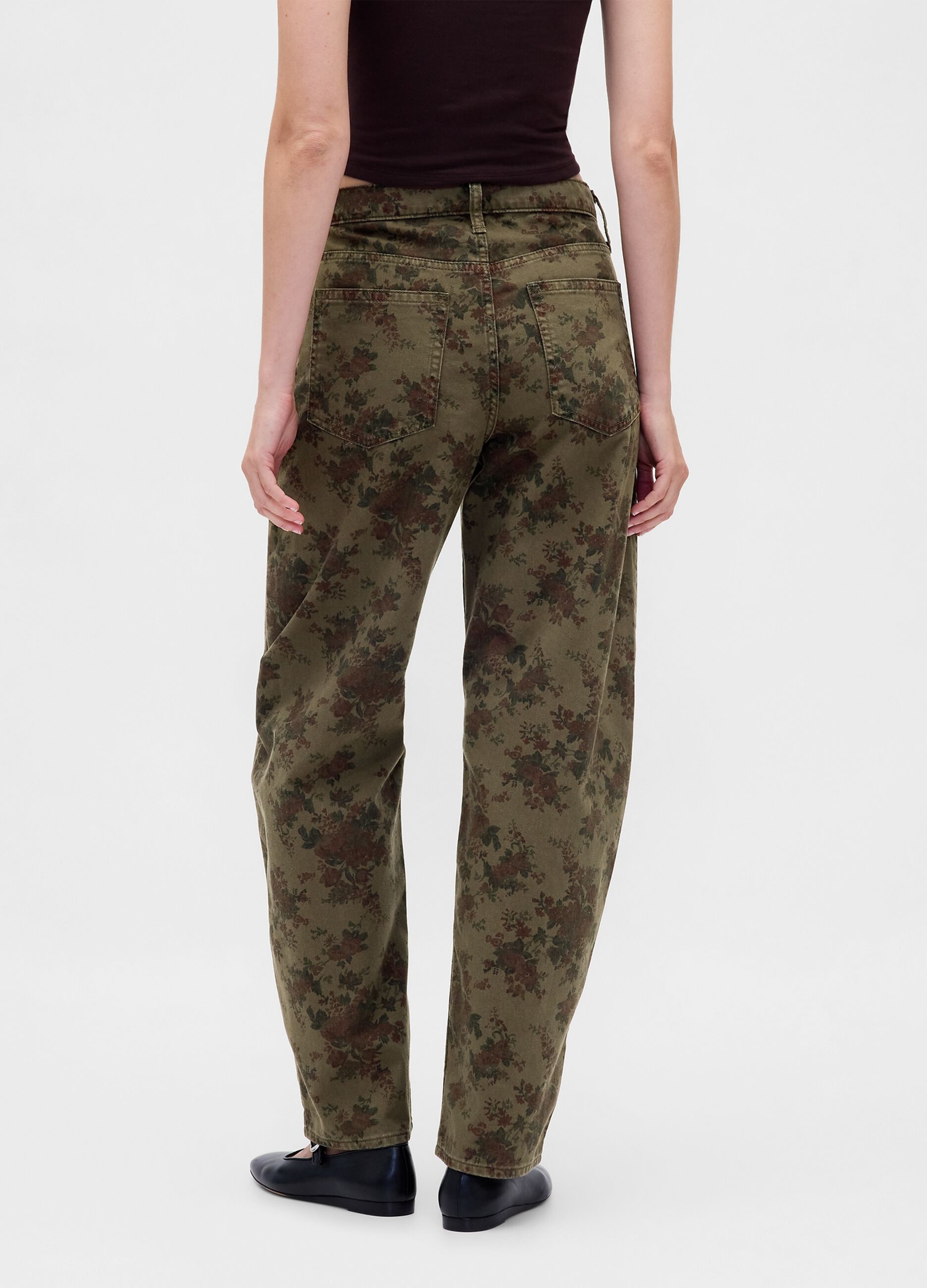 Green Cotton Trousers