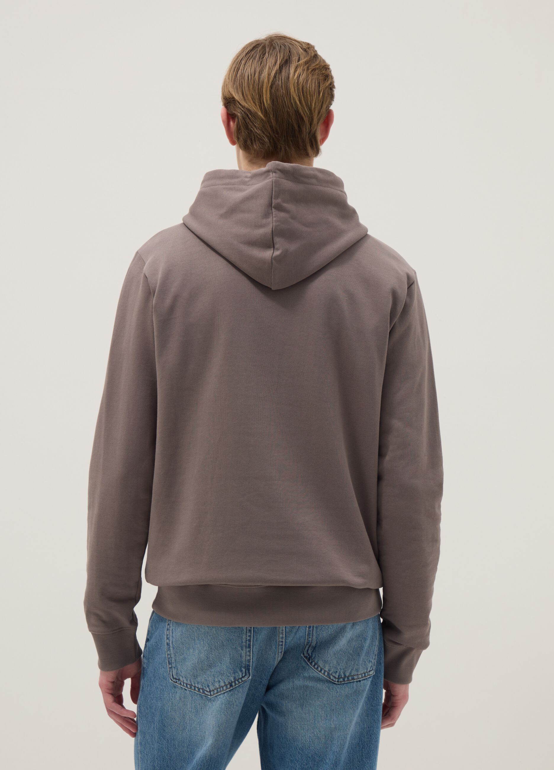 Grey pure cotton regular fit sweatshirt Hard Rock Cafe London