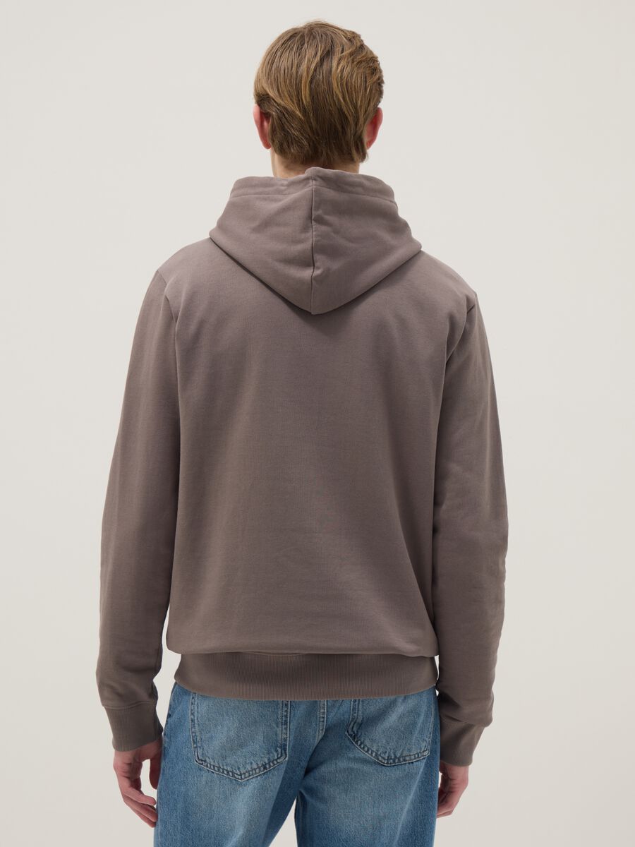 Grey pure cotton regular fit sweatshirt Hard Rock Cafe London_2