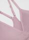 Pink Bralette Bra with Removable Padding_5