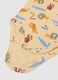 Multicoloured sleeveless cotton bodysuit tripack for newborns_2
