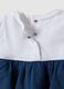 Multicolour pure cotton newborn romper with ruffles and fish_3