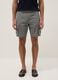 Grey pure cotton regular-fit cargo shorts_2