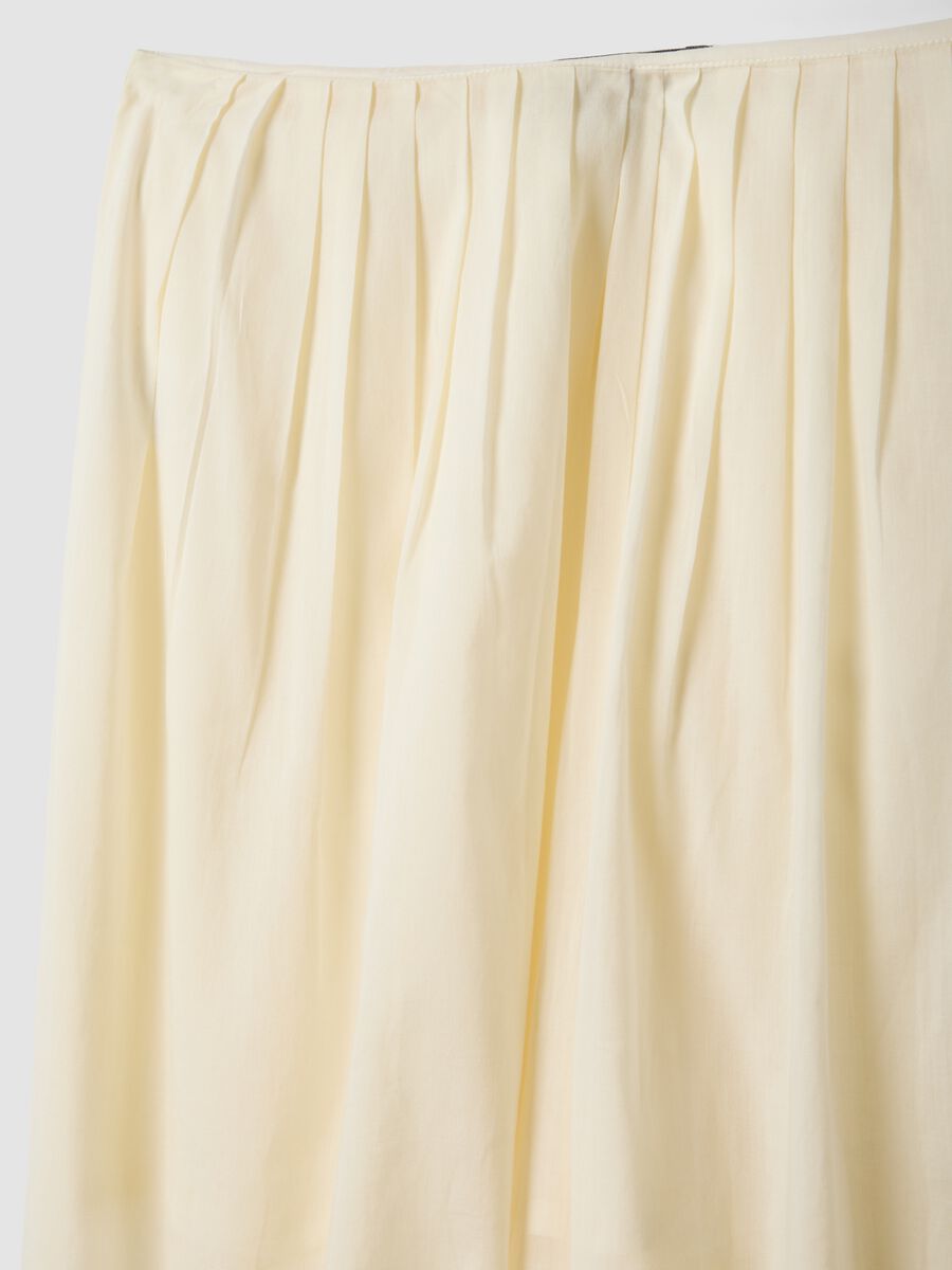Relaxed-fit white pure cotton jogger trousers_5