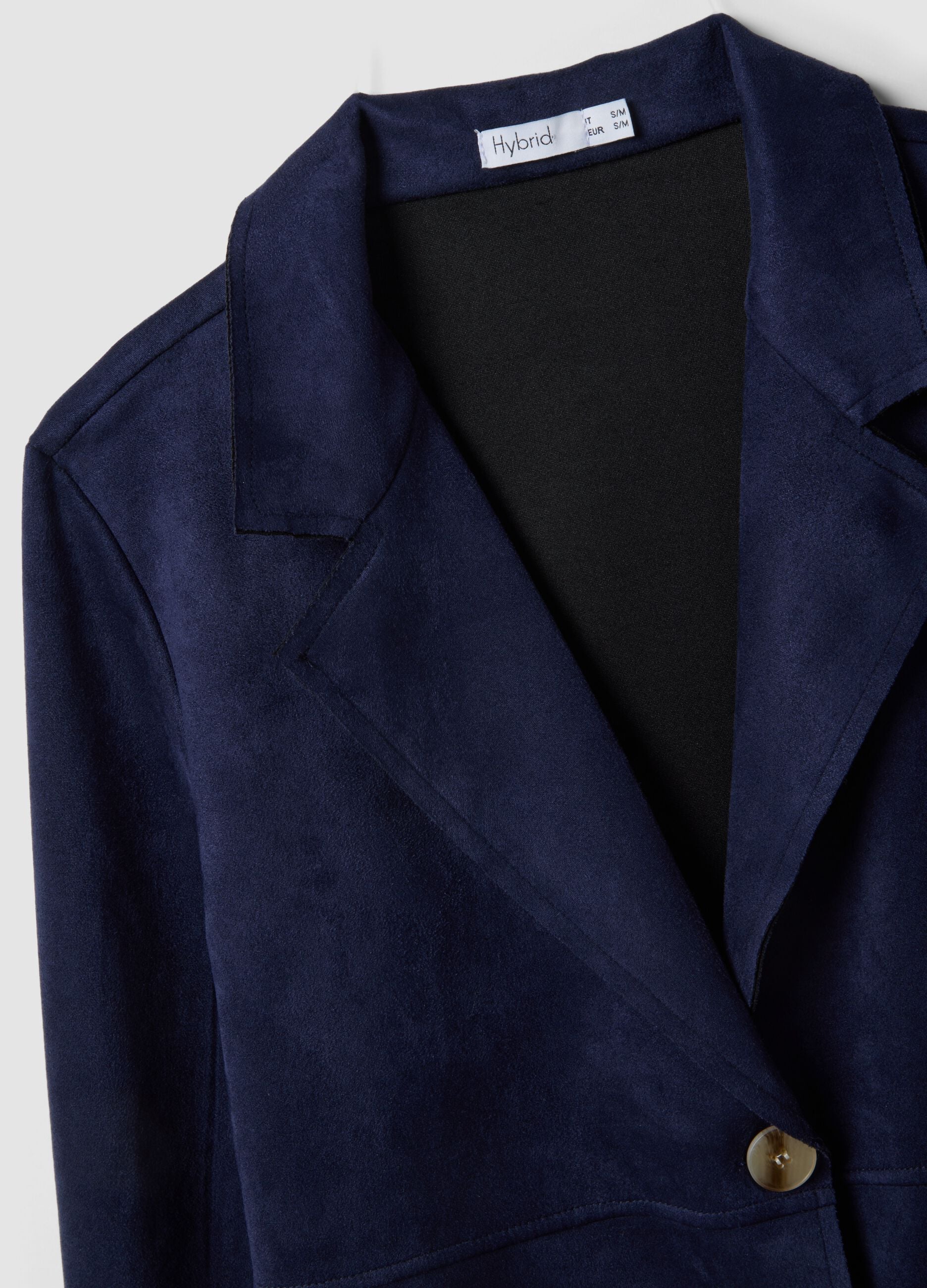 Light blue jacket regular fit with large pockets