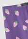 Girls' Skinny Organic Cotton Stretch Purple Leggings_3