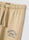 Children's pure cotton beige trousers regular fit_2