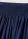 Wide blue pure-viscose trousers with elasticated waist, regular fit_5
