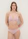 Pink triangle bra with lace and thin straps_1
