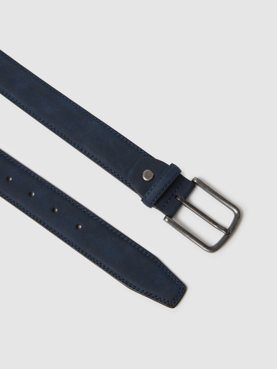 Blue Belt with Classic Buckle_1