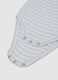 Newborn Multicolour Pure Cotton Bodysuit Twin Pack_2