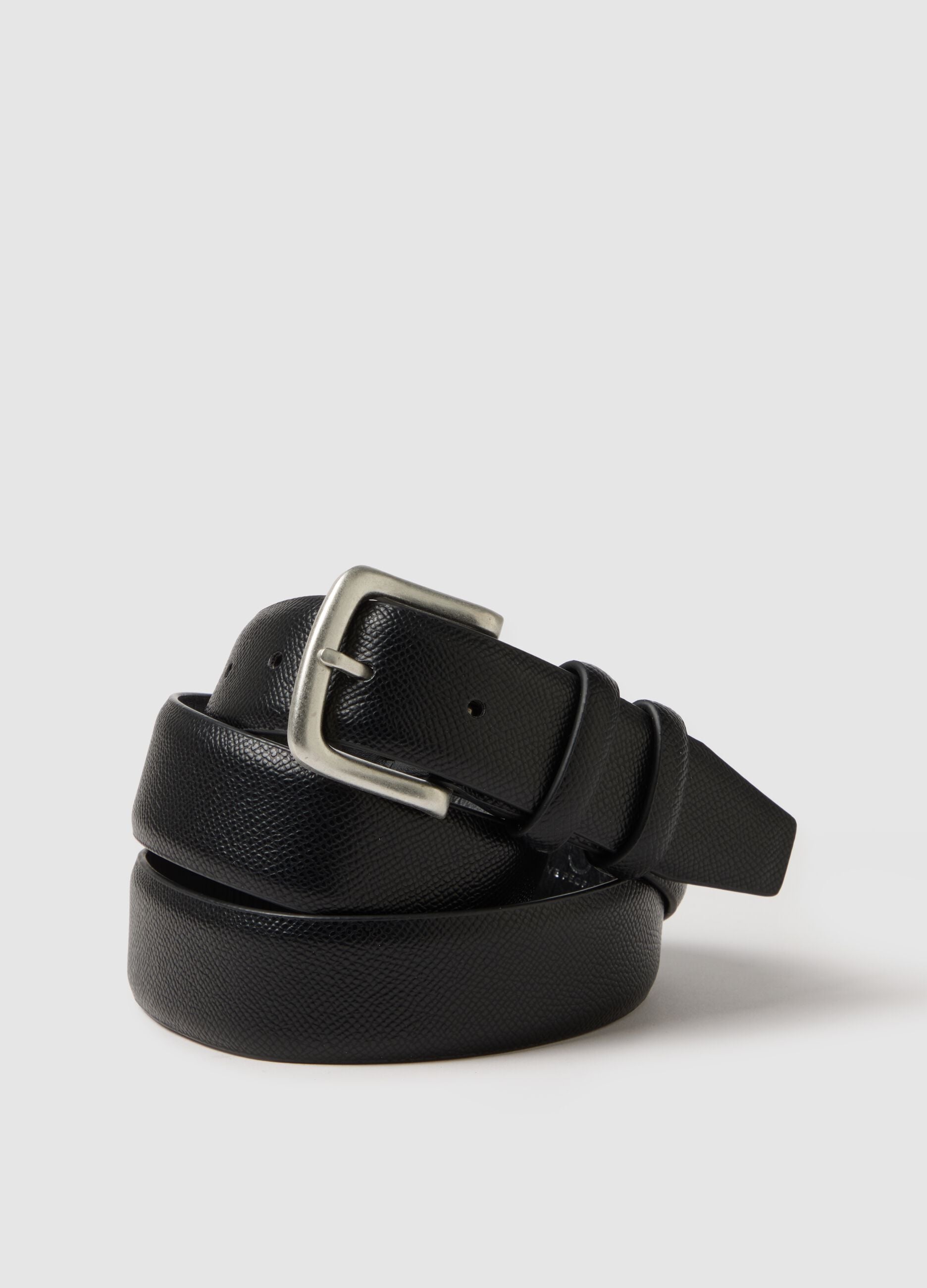 Black Belt with Metal Buckle