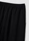 Pantaloni neri wide leg con vita elasticizzata_6