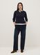 Pure cotton multicolour regular fit jumper with serafino collar_1