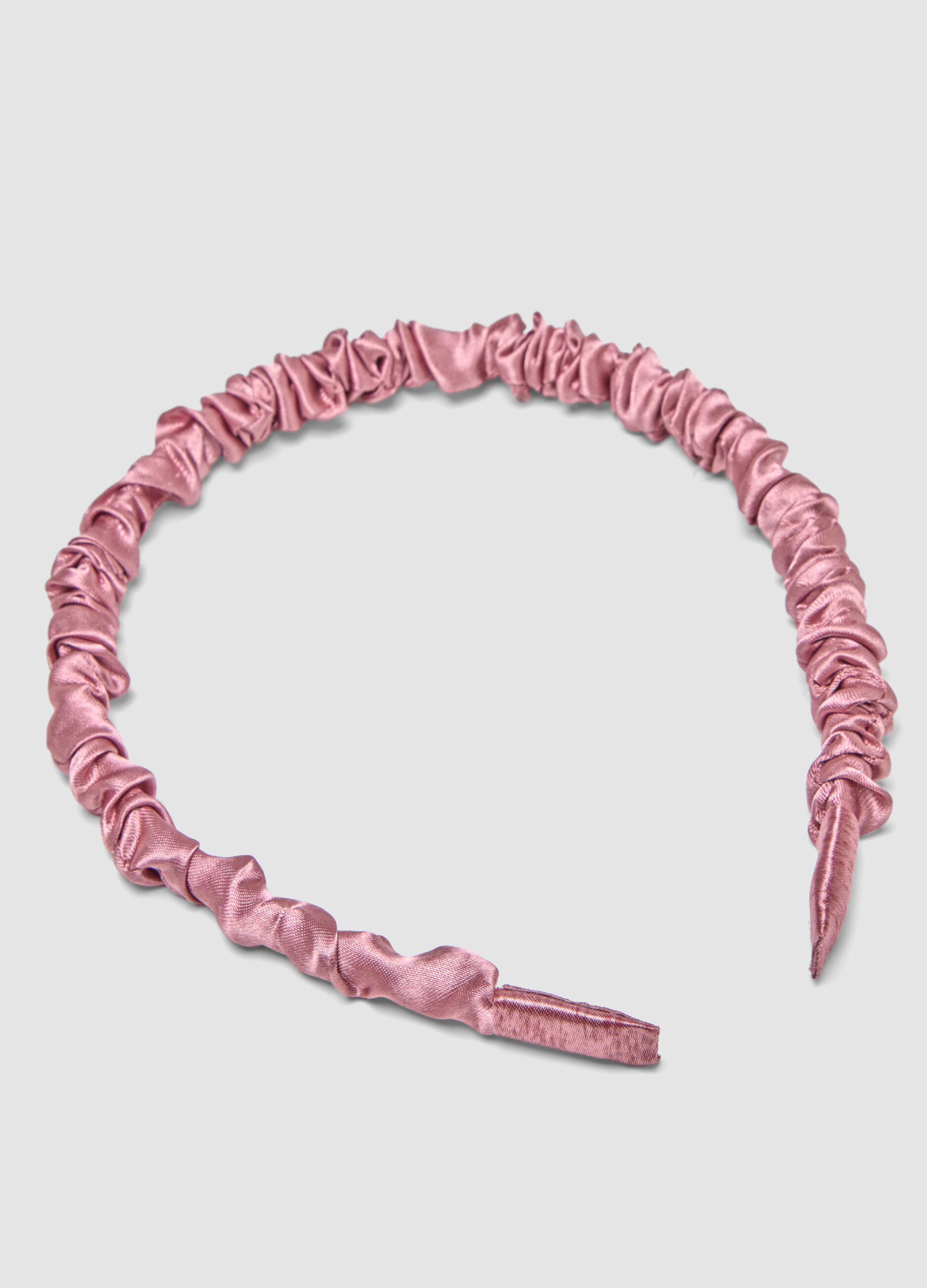 SINCERELY HAIR Mauve Satin Headband