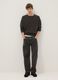 Brown pure cotton oversized sweater_1