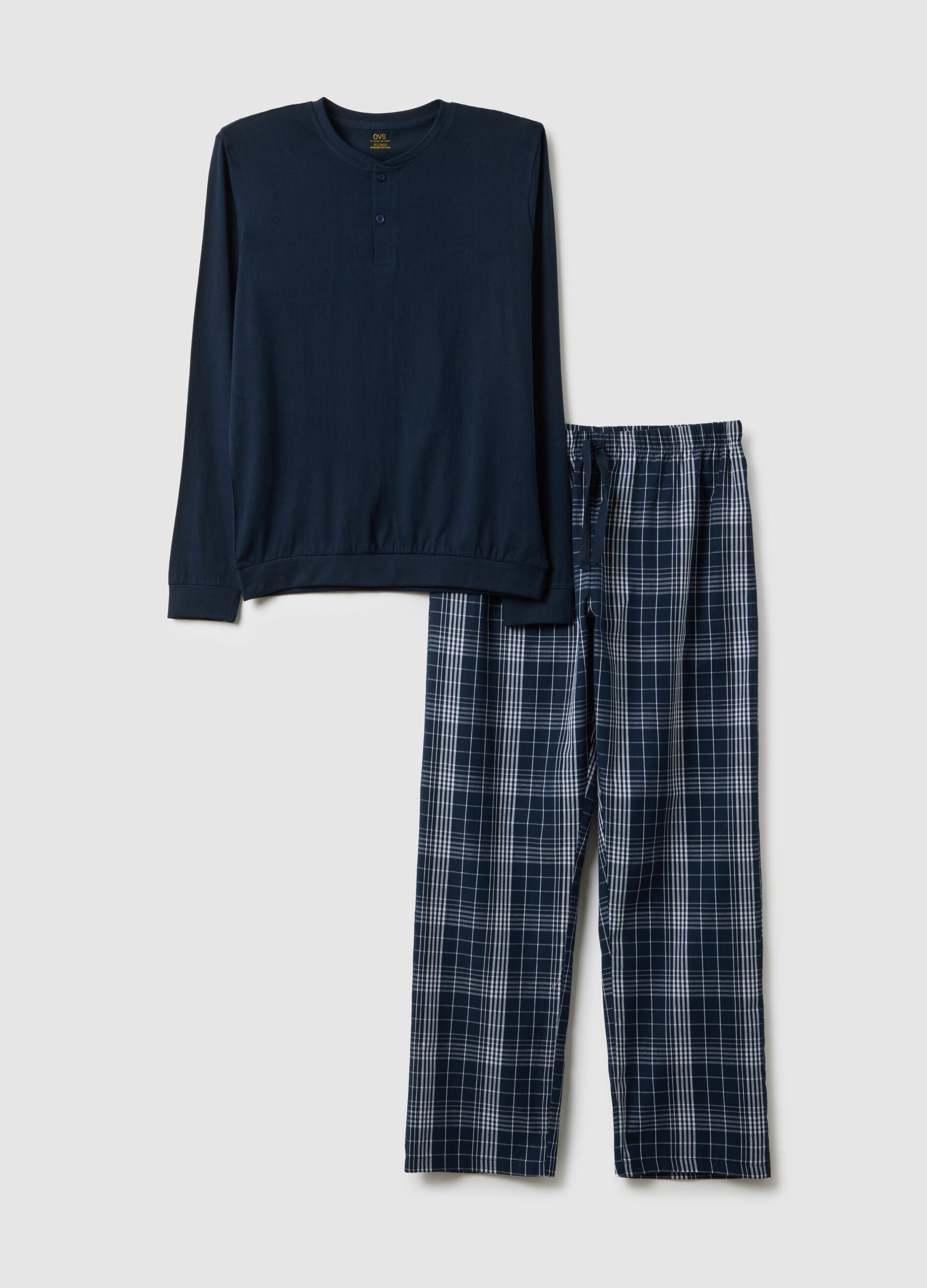 Multicolour pure cotton regular fit pyjamas