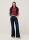 Red stretch cotton crew-neck t-shirt slim fit_1