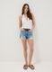 White broderie anglaise pure cotton tank top_1