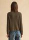Brown pure cotton cardigan_3