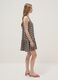 Multicolour dress with geometric pattern_0