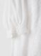 White maternity shirt in pure cotton with Mandarin collar_5