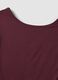 Purple stretch-fabric top_5