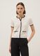 White cardigan in pure cotton regular fit with buttons_0