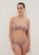 Pink stretch cotton bra with thin straps_1