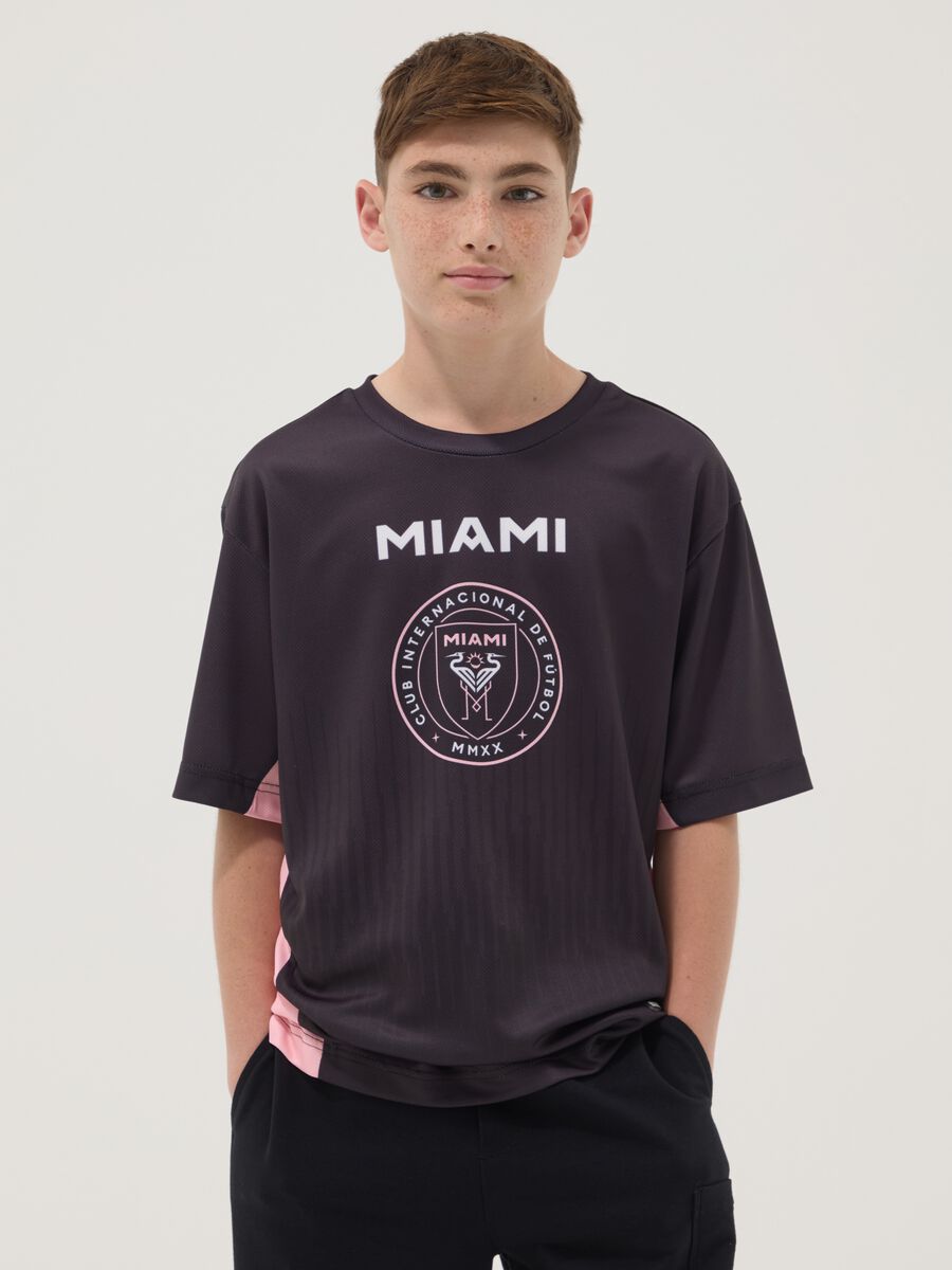 Black regular-fit short-sleeve T-shirt_0
