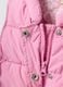 Girls&rsquo; pink padded gilet with Lilo & Stitch embroidery_3